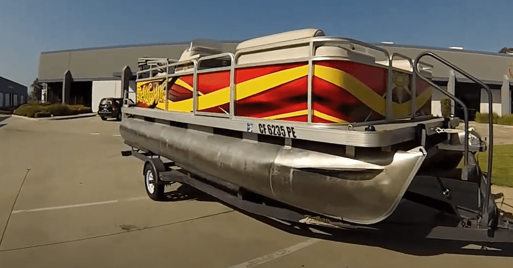 full pontoon boat wrap full pontoon boat wrap